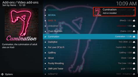 Addons Cumination