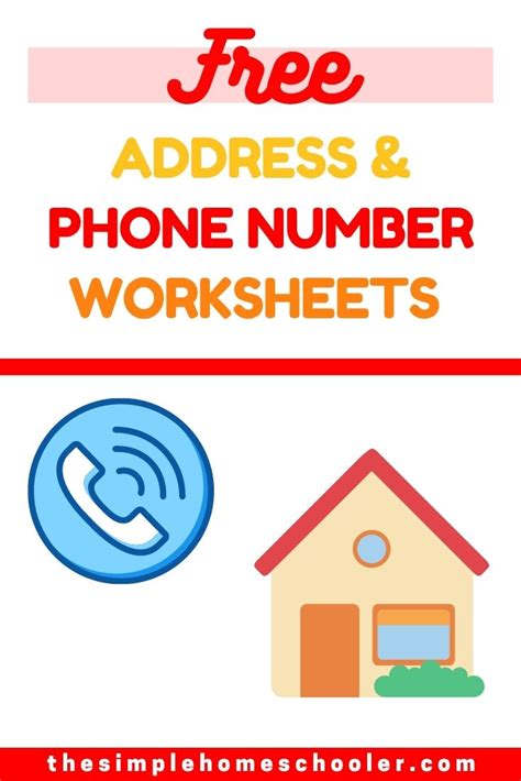 Address And Phone Number Worksheet   Easy Worksheet Trade Contact Us - Address And Phone Number Worksheet
