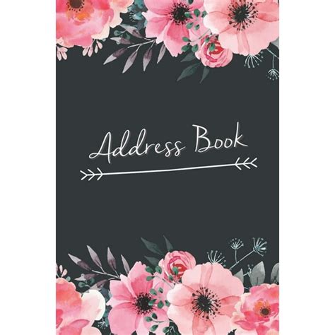 Download Address Book Pink Floral Design Birthdays Address Book For Contacts Addresses Phone Numbers Email Alphabetical Organizer Journal Notebook Address Books 