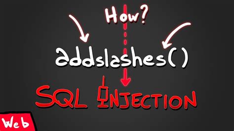 addslashes bypass sql injection
