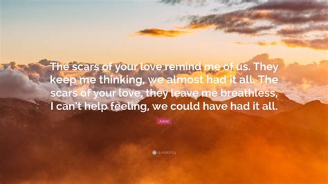Adele The Scars Of Your Love