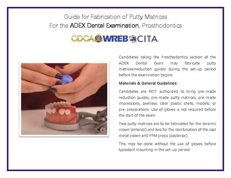 Read Online Adex Dental Examen Study Guide 