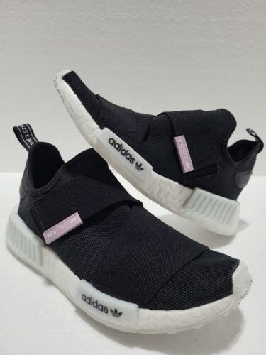 adidas Originals NMD_R1 W Boost Black White Women Casual