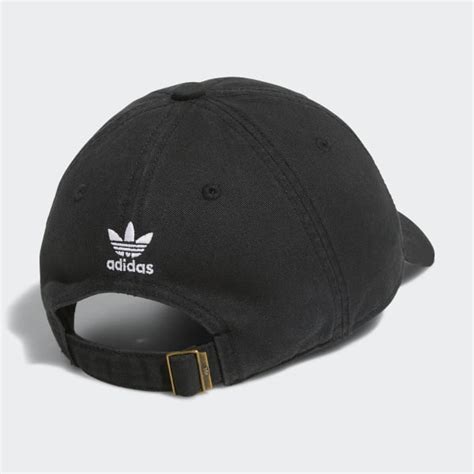 adidas Relaxed Strap-Back Hat - Black Men