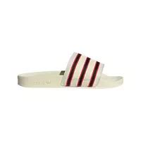 adidas x ESPN Adilette "Cream White/Core Black/Vivid Red" Men ... - Hibbett