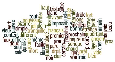 Adjectif En N