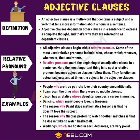 Adjective Clause Examples And Answers With Exercises Adjective Exercises With Answers - Adjective Exercises With Answers