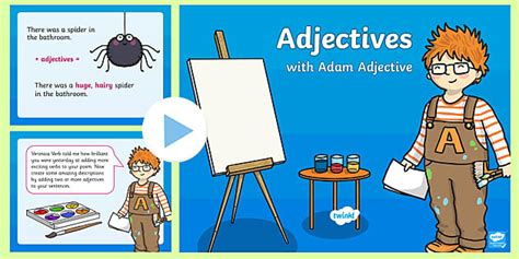 Adjectives Powerpoint Game Adjective Examples Twinkl Adjectives Powerpoint 4th Grade - Adjectives Powerpoint 4th Grade