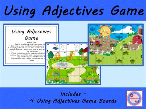 Adjectives Powerpoint Game Show For 3rd Grade Tpt Adjectives Powerpoint 3rd Grade - Adjectives Powerpoint 3rd Grade