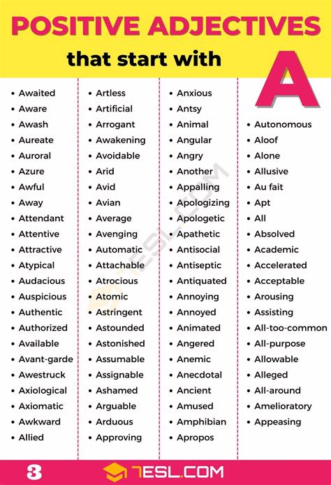 Adjectives That Start With Ak 3 Words Wordmom Objects That Start With Ak - Objects That Start With Ak