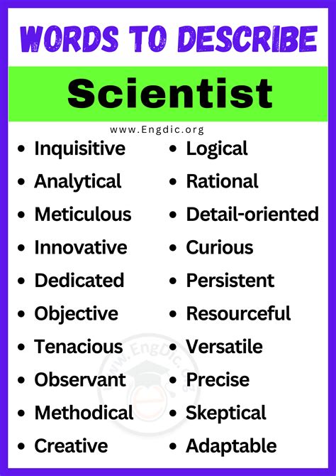 Adjectives To Describe Science   Define Scientific Dictionary And Thesaurus - Adjectives To Describe Science