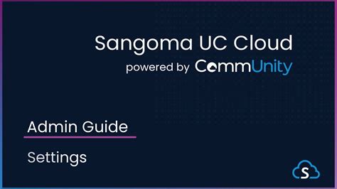 admin guide sangoma
