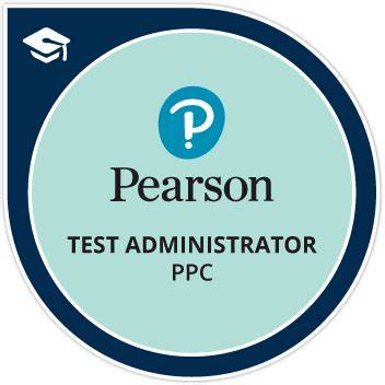 administrator certification for pearson vue