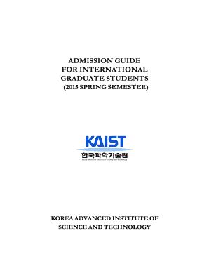 admission kaist ac k