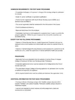 Admission Requirements For Post Basic Omkarmin Com