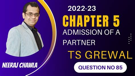 Read Admission Of A Partner Ts Grewal Solutions 