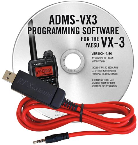 Adms Vx3 Programming Software For The Yaesu Vx 3