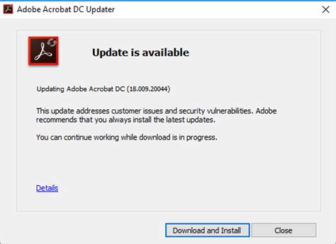 Adobe Acrobat Dc Update Catalog