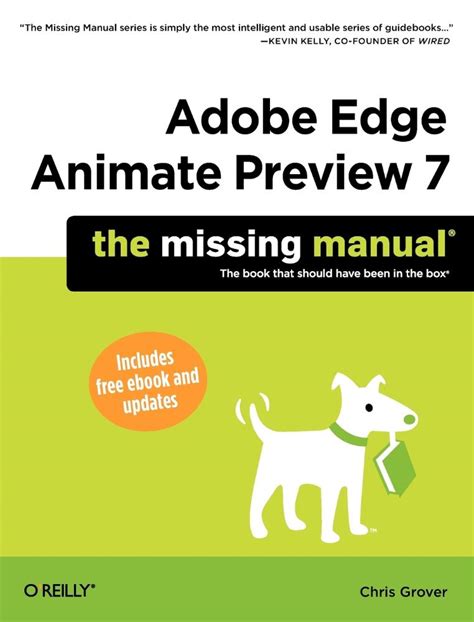 Adobe Edge Animate Preview 7 The Missing Manual Missing Manuals