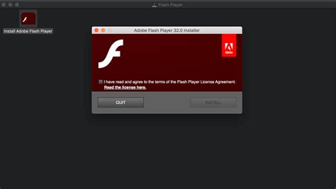 adobe flash player installer mac