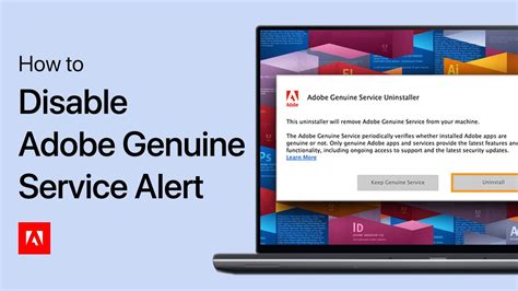 Adobe Genuine Service Alert Disable