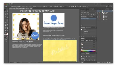 Adobe Illustrator Template