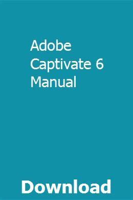 Download Adobe Captivate 6 Documentation 