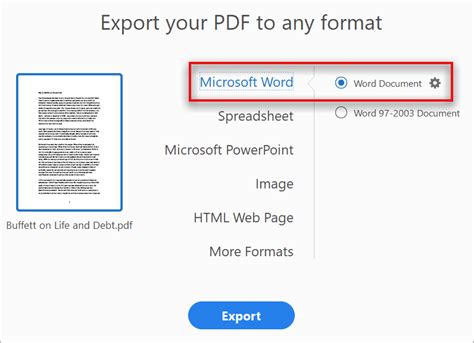 Read Adobe Word Document 