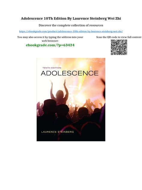 Adolescence 10th Edition