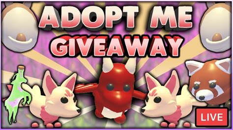 ADOPT ME GIVEAWAY & GIVING KIND PLAYER LEGENDARY PET 🤩 How to Get Free Pets  in Adopt Me!
