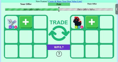 Adopt Me Trade Value