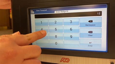 Adp Time Clock Manual