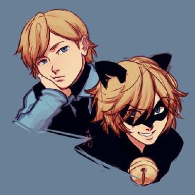 Adrien/Cat Noir as an ANIME character(Fanart is NOT mine