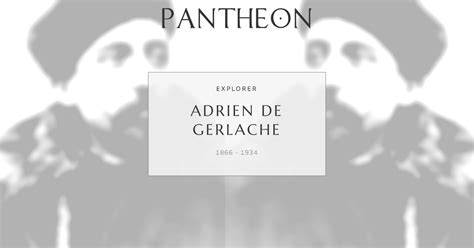adrien de gerlache biography template