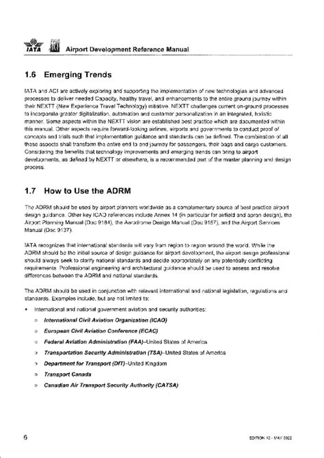 Adrm Airport Development Reference