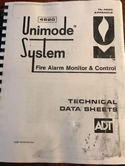 adt unimode 4520 user