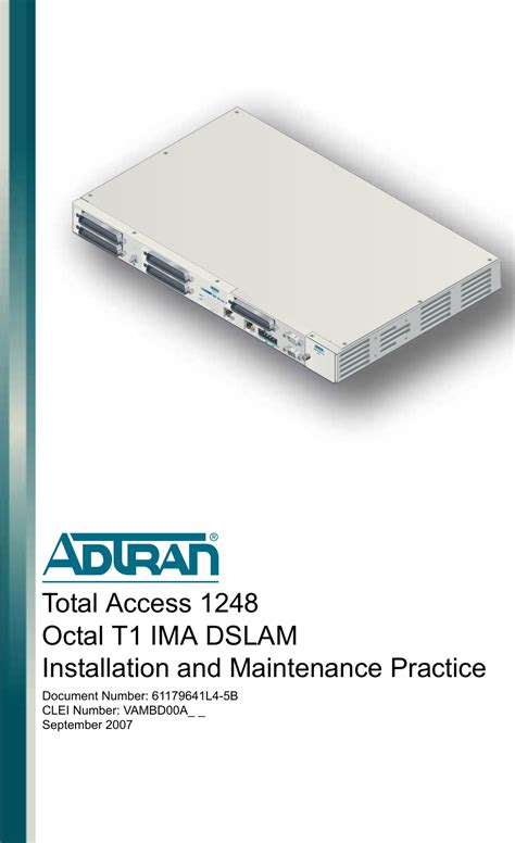 Download Adtran 1248 User Guide 