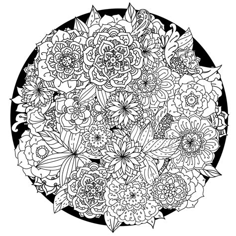 Read Online Adult Coloring Books Mandala Flower And Cute Animals For Stress Relief Extra Download A Pdf Version Onto Your Computer For Easy Printout 