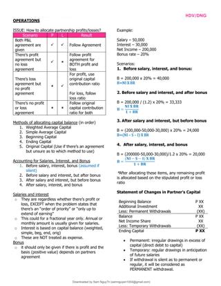 Advanced Accounting Notes