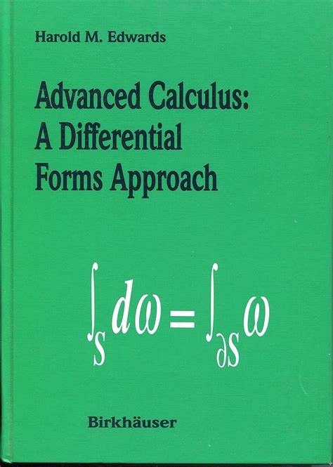 Advanced Calculus A Differential Forms Approach Modern Birkhi 1 2 Classics