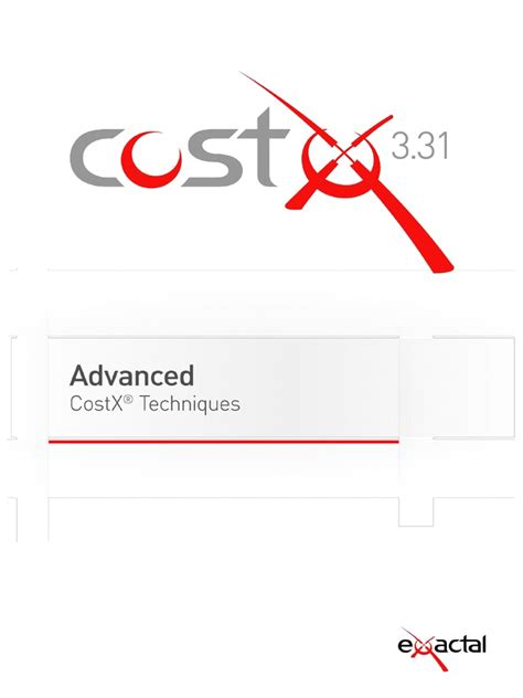 Advanced Costx
