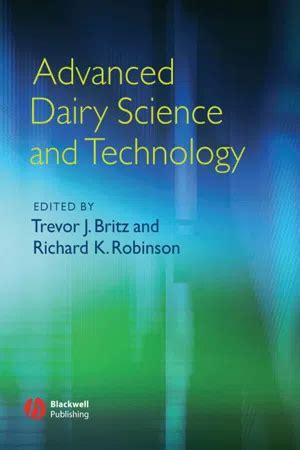 advanced dairy science and technology