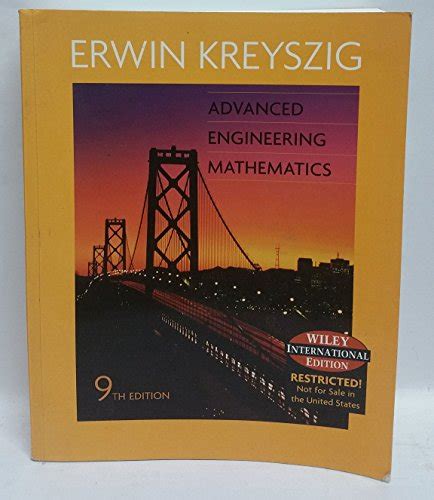 advanced engineering mathematics 9th edition solution