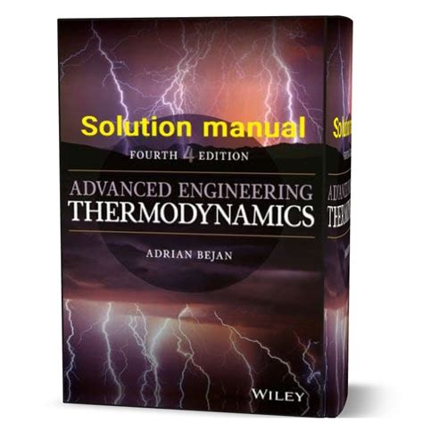 Advanced Engineering Thermodynamics Msc Solution