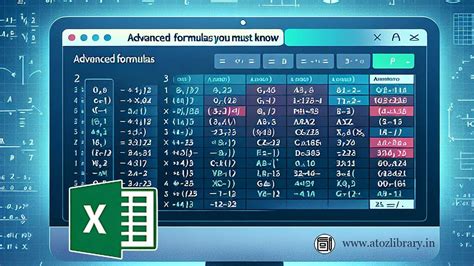 Advanced Excel Formulas
