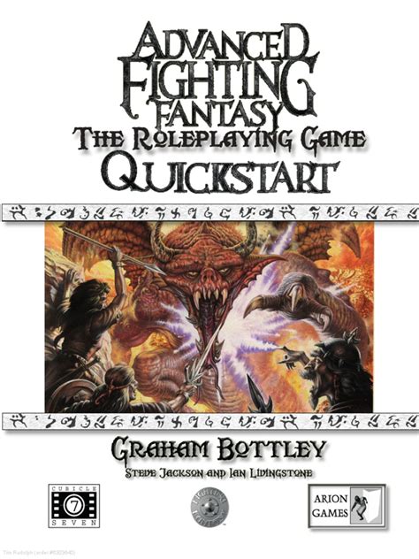 Advanced Fighting Fantasy Quickstart