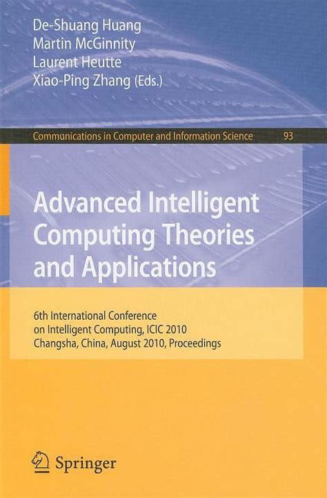 Advanced Intelligent Computing Theories And Applications With Aspects Of Contemporary Intelligent C
