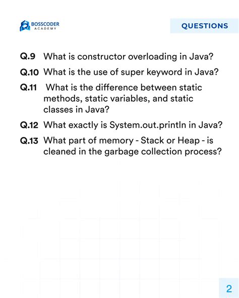 Advanced Java Questions And Answers