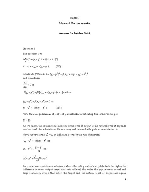 advanced macroeconomics problem set 3