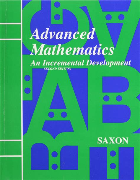 Advanced Mathematics An Incremental Development Homeschool Packet 2nd Edition